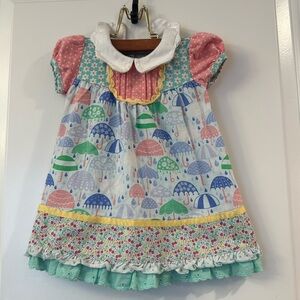 MATILDA JANE- RAINDROPS Dress Only size 6-12 months